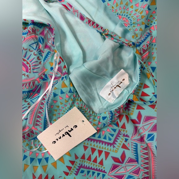 Embrace Los Angeles T Back Dress NWT Size Large - Picture 6 of 7